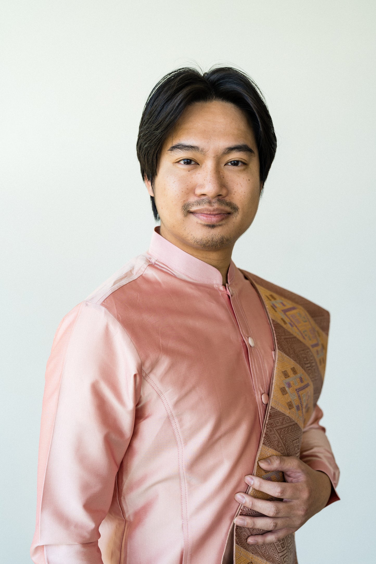 Men’s Shirt – Traditional Lao Style (Relax Fit)