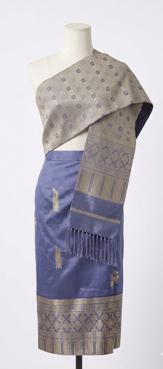 S - 30” Lilac Lao Sinh & Pha Biang Set