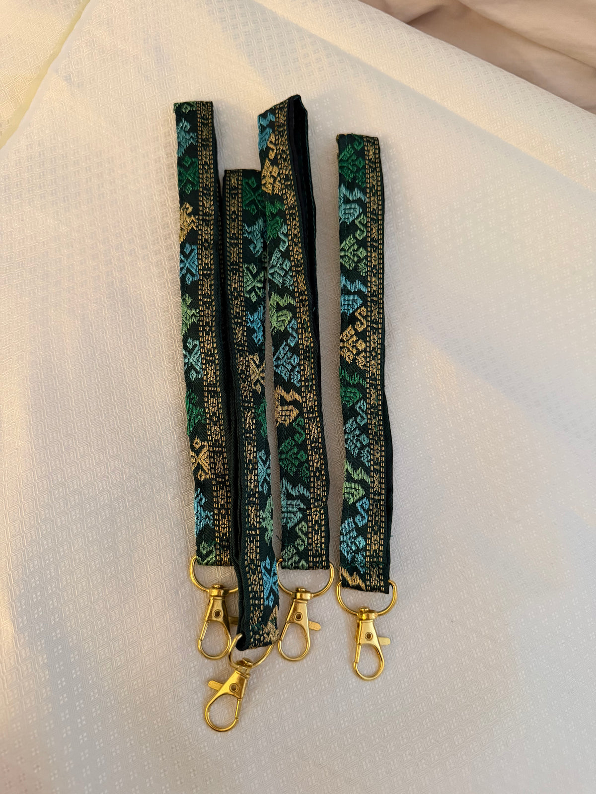 Lao Silk Blend Wristlet Lanyards - NoyMadeIt special collaboration