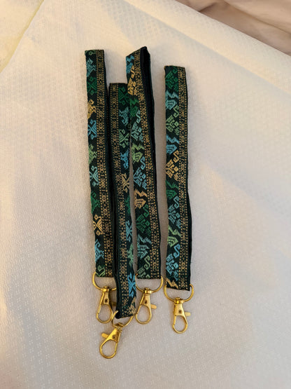 Lao Silk Blend Wristlet Lanyards - NoyMadeIt special collaboration