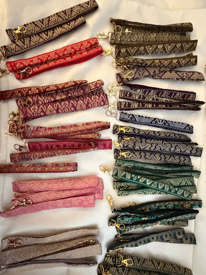 Lao Silk Blend Wristlet Lanyards - NoyMadeIt special collaboration