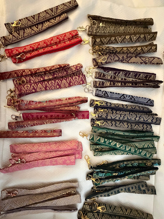 Lao Silk Blend Wristlet Lanyards - NoyMadeIt special collaboration