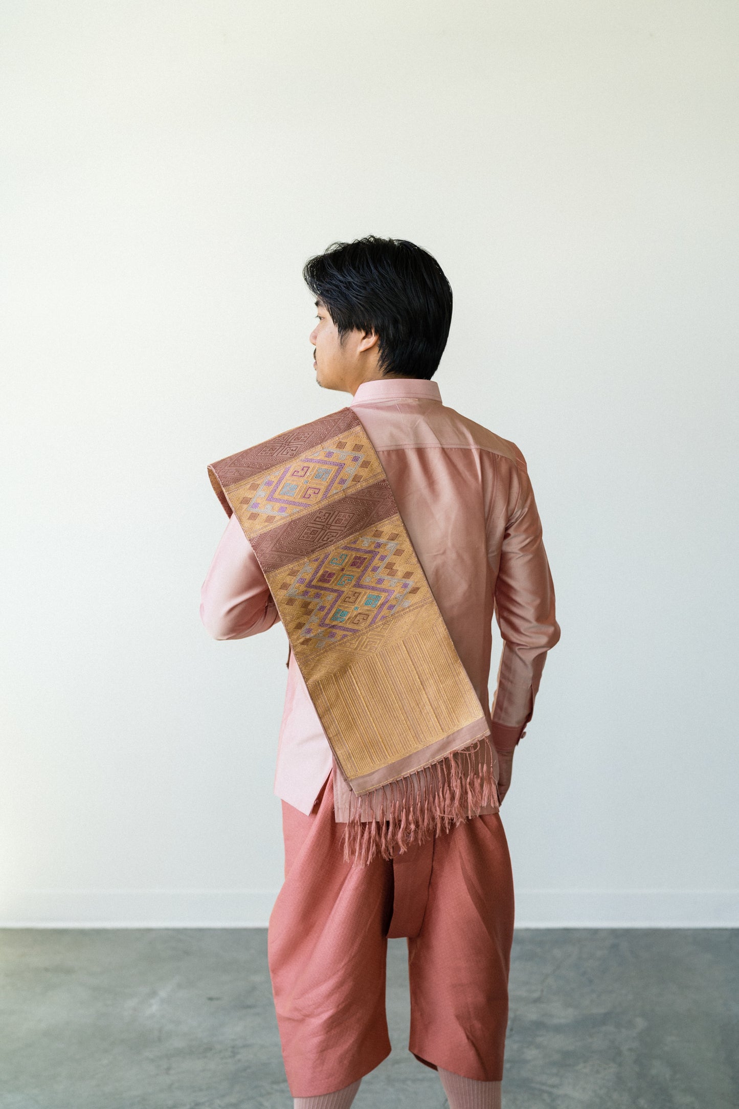 Men’s Shirt – Traditional Lao Style (Relax Fit)