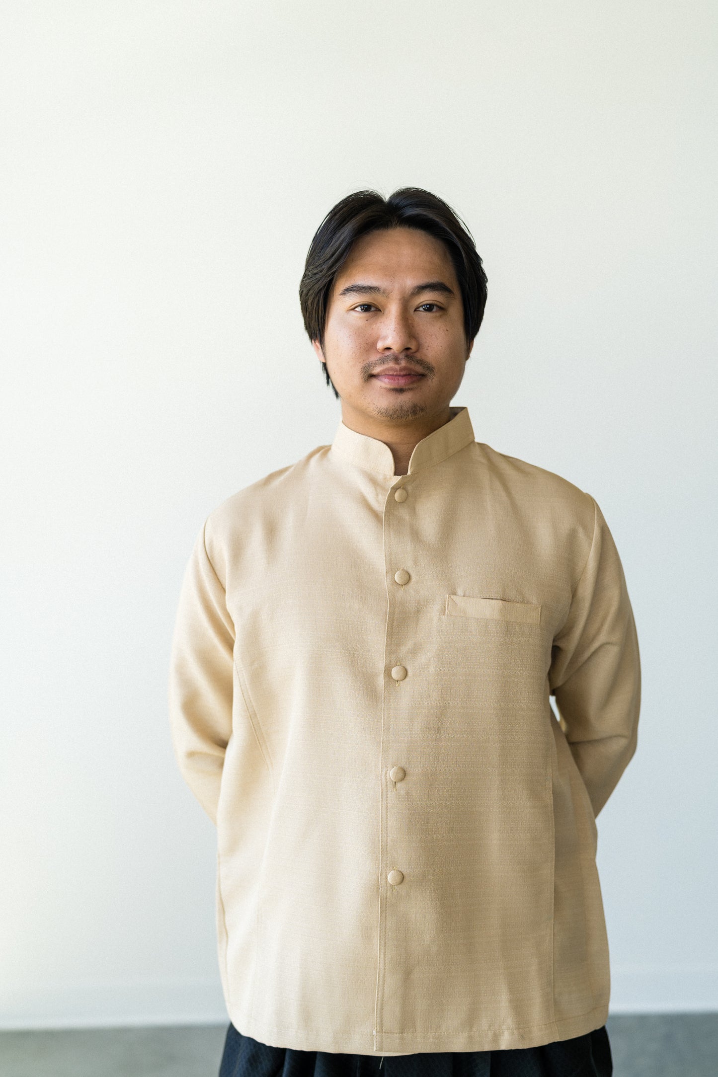 Men’s Shirt – Traditional Lao Style (Relax Fit)