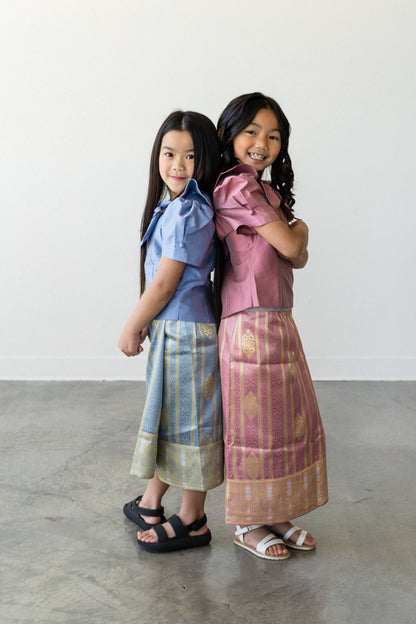 Kids Lao Sinhs – Traditional Style, Easy Fit