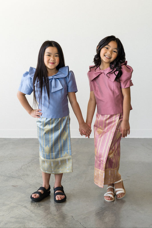 Kids Lao Sinhs – Traditional Style, Easy Fit