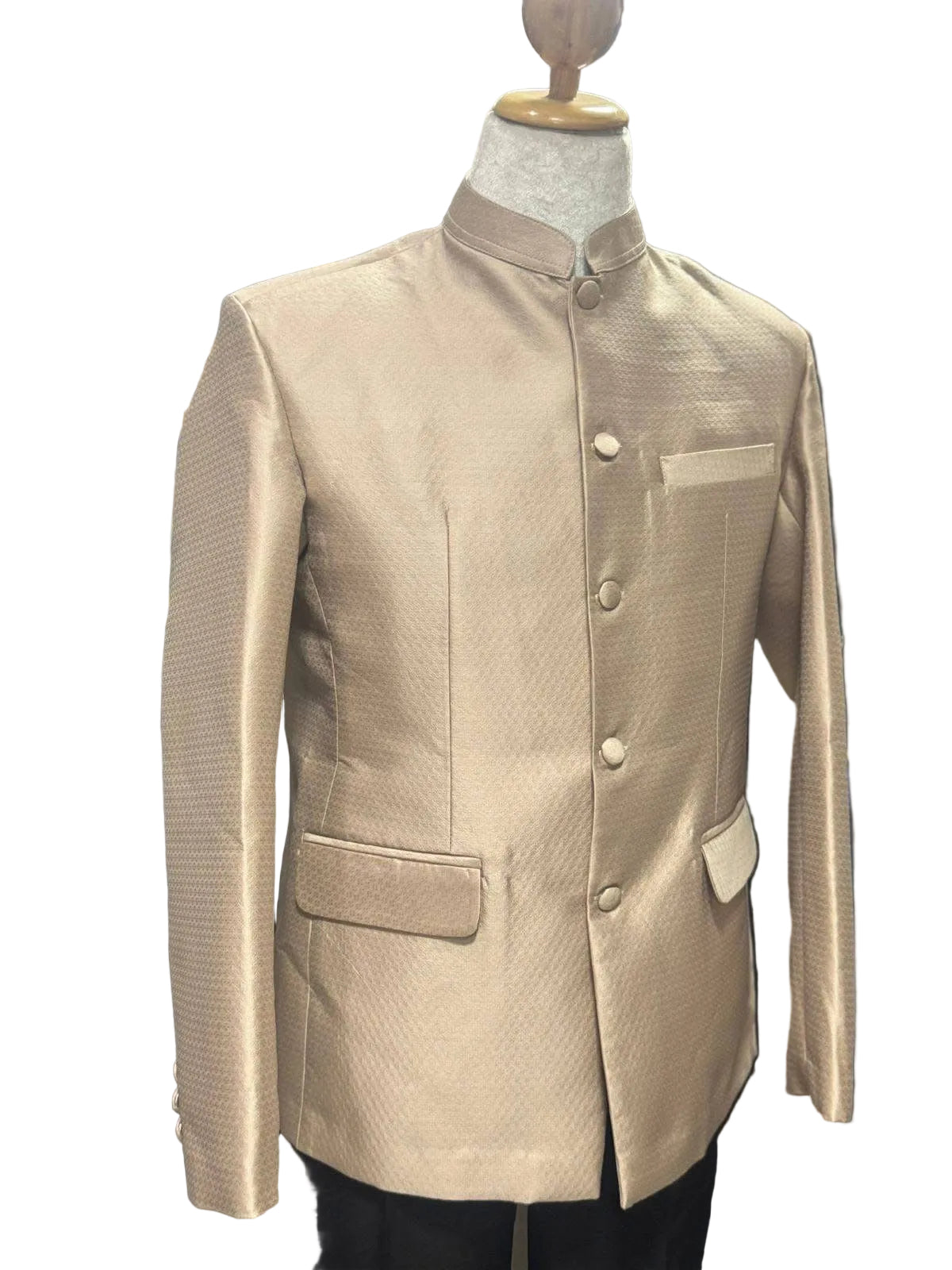 Men’s Formal Lao Shirt Champagne