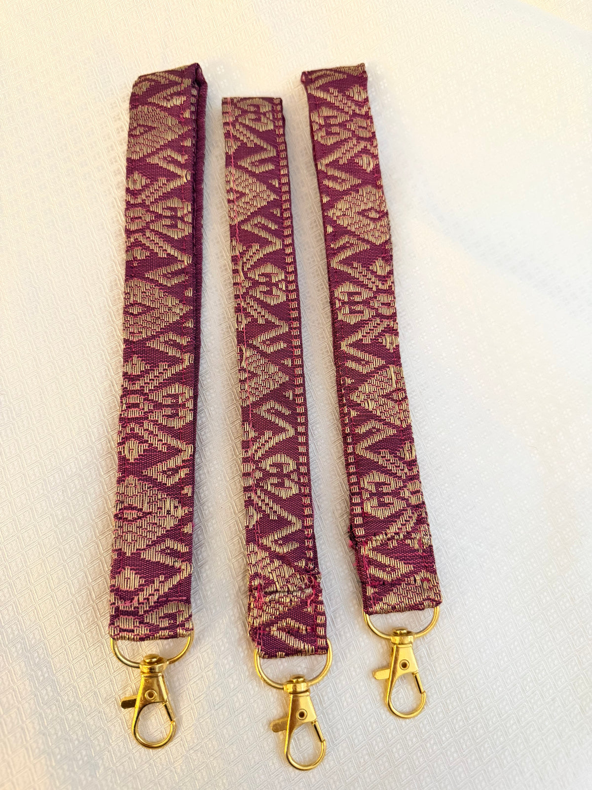 Lao Silk Blend Wristlet Lanyards - NoyMadeIt special collaboration