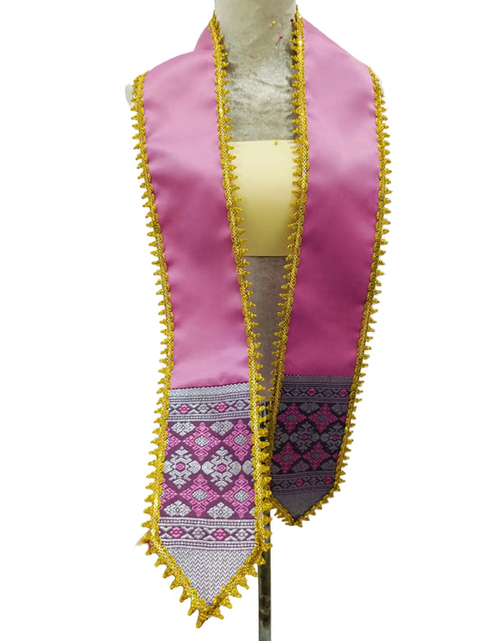 Blank Lao Heritage Graduation Stole