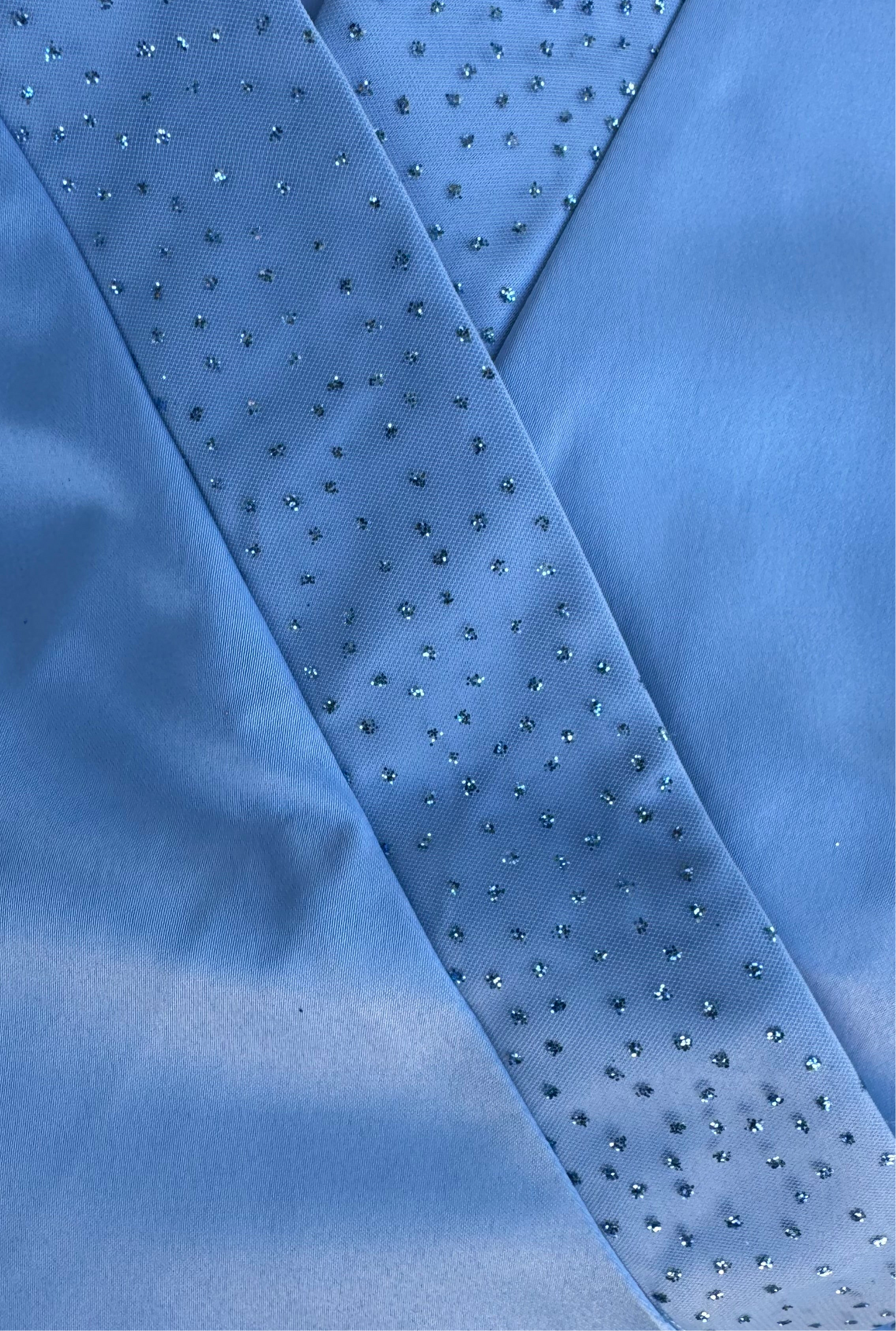 Traditional Lao Blouse (Light Blue)