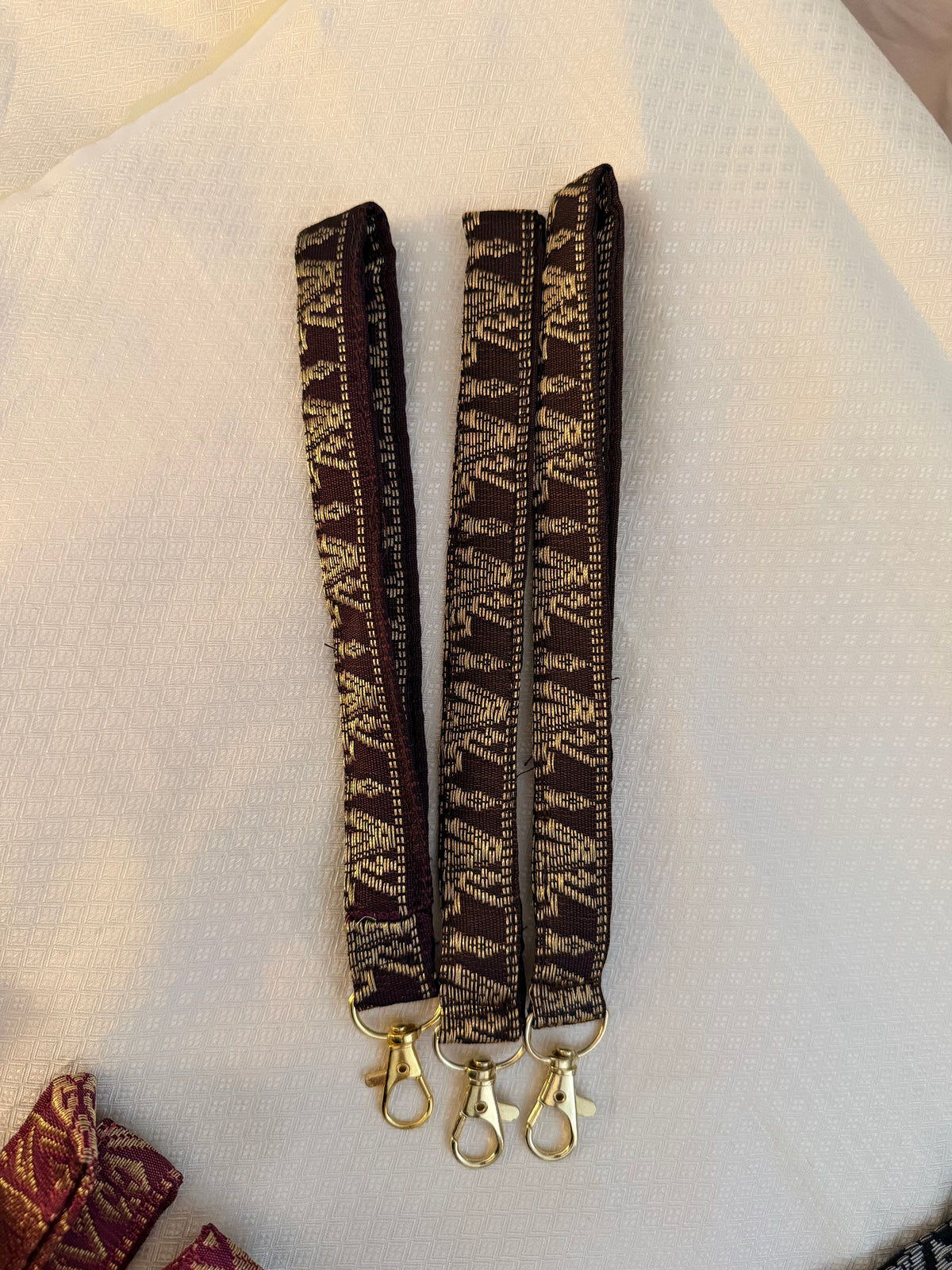 Lao Silk Blend Wristlet Lanyards - NoyMadeIt special collaboration