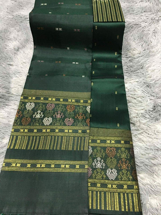 XL - 36” Emerald Classic – Traditional Lao Sinh & Pha Biang Set