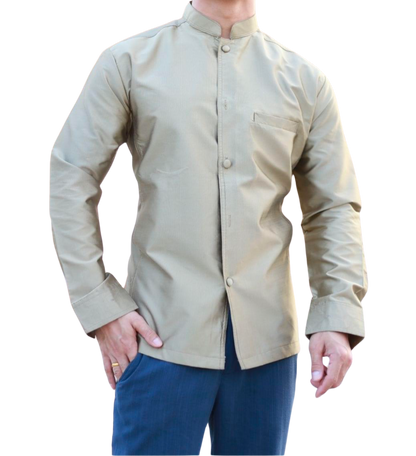 Men’s Shirt – Traditional Lao Style (Relaxed Fit)