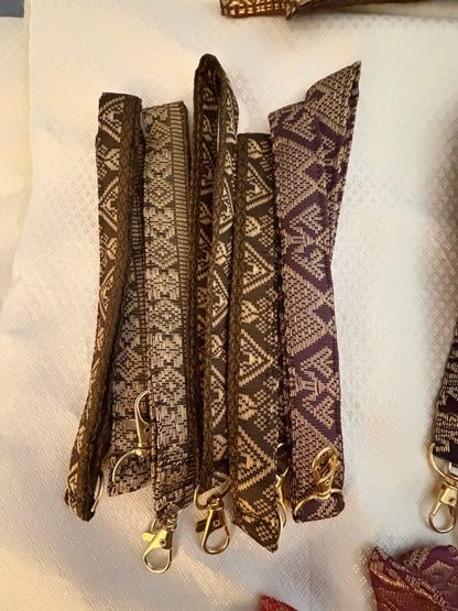 Lao Silk Blend Wristlet Lanyards - NoyMadeIt special collaboration