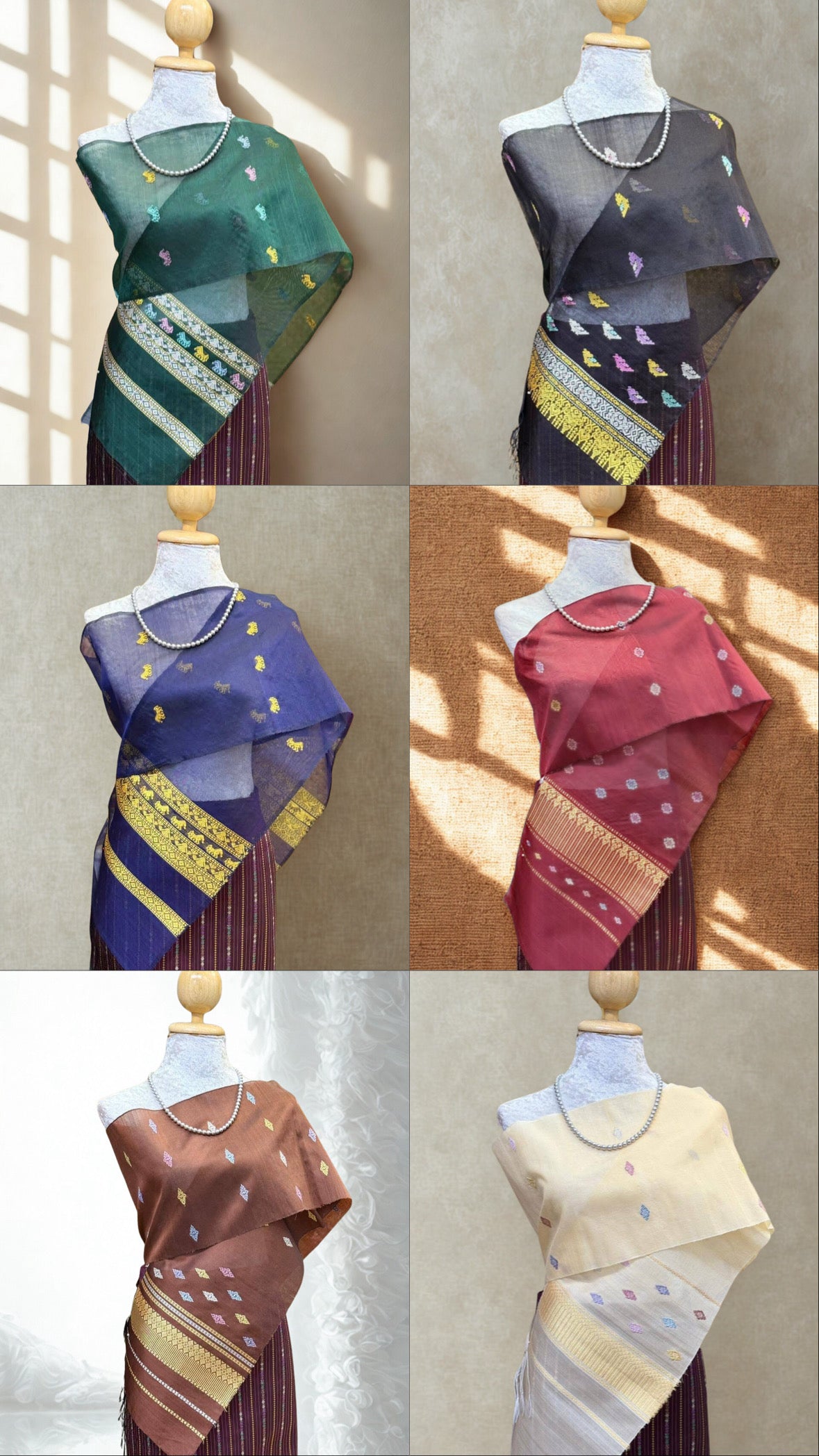 Pha Biang Keo Collection — Glass Silks of Laos