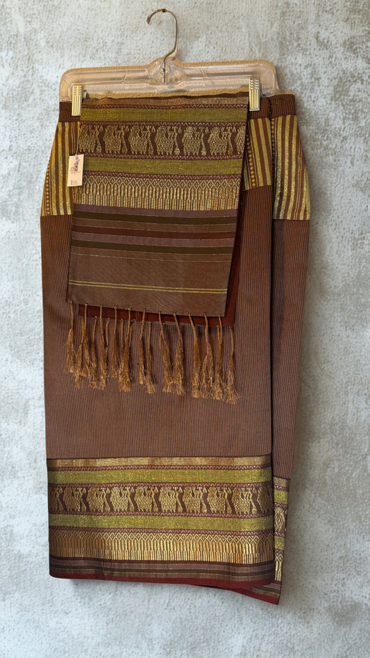 S - 30” Brown Sinh + Pha Biang Set