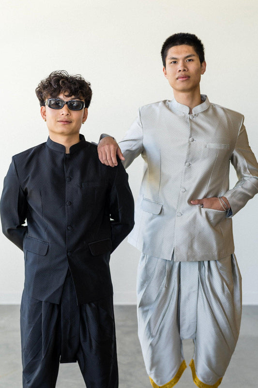 Men’s Formal Shirt – Traditional Lao Style