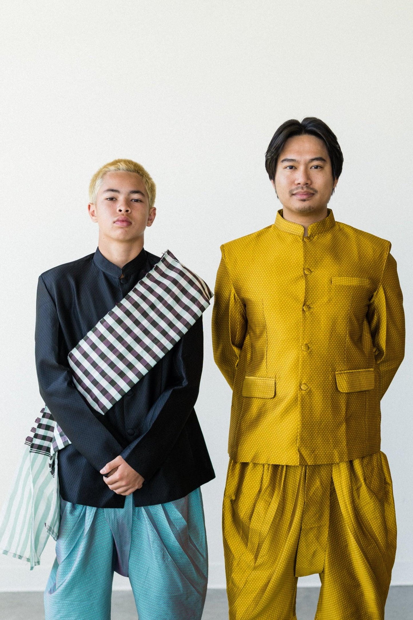 Men’s Formal Shirt – Traditional Lao Style