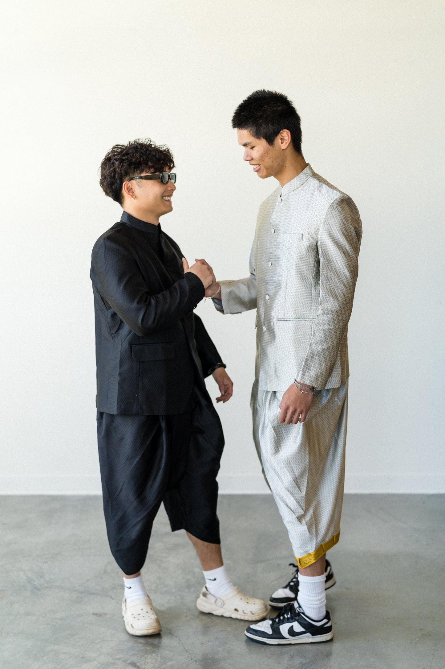 Men’s Formal Shirt – Traditional Lao Style